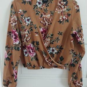 long sleeved blouse